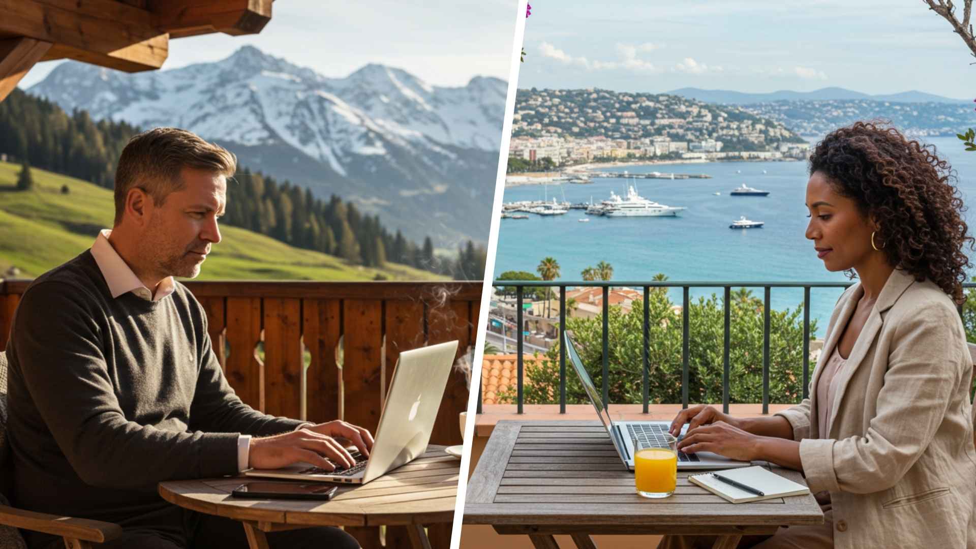 Spring into a Better Life: Remote Working in the French Riviera and Alps
