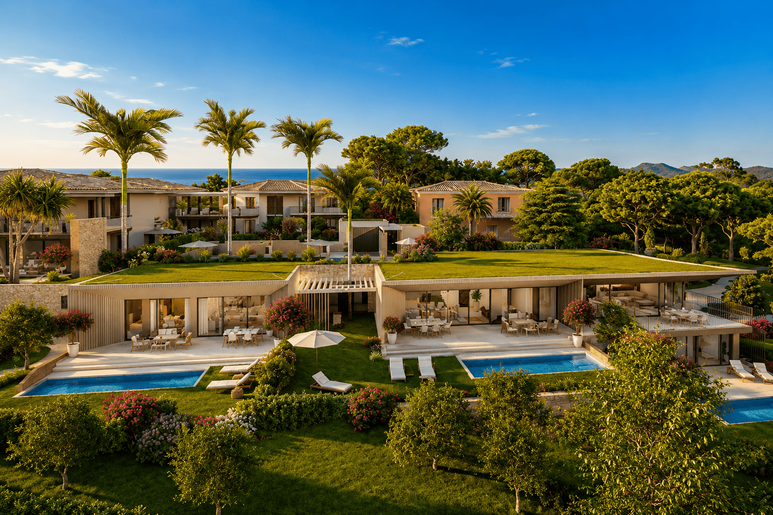villas in Civiu development: New Villas For Sale in Sainte-Maxime