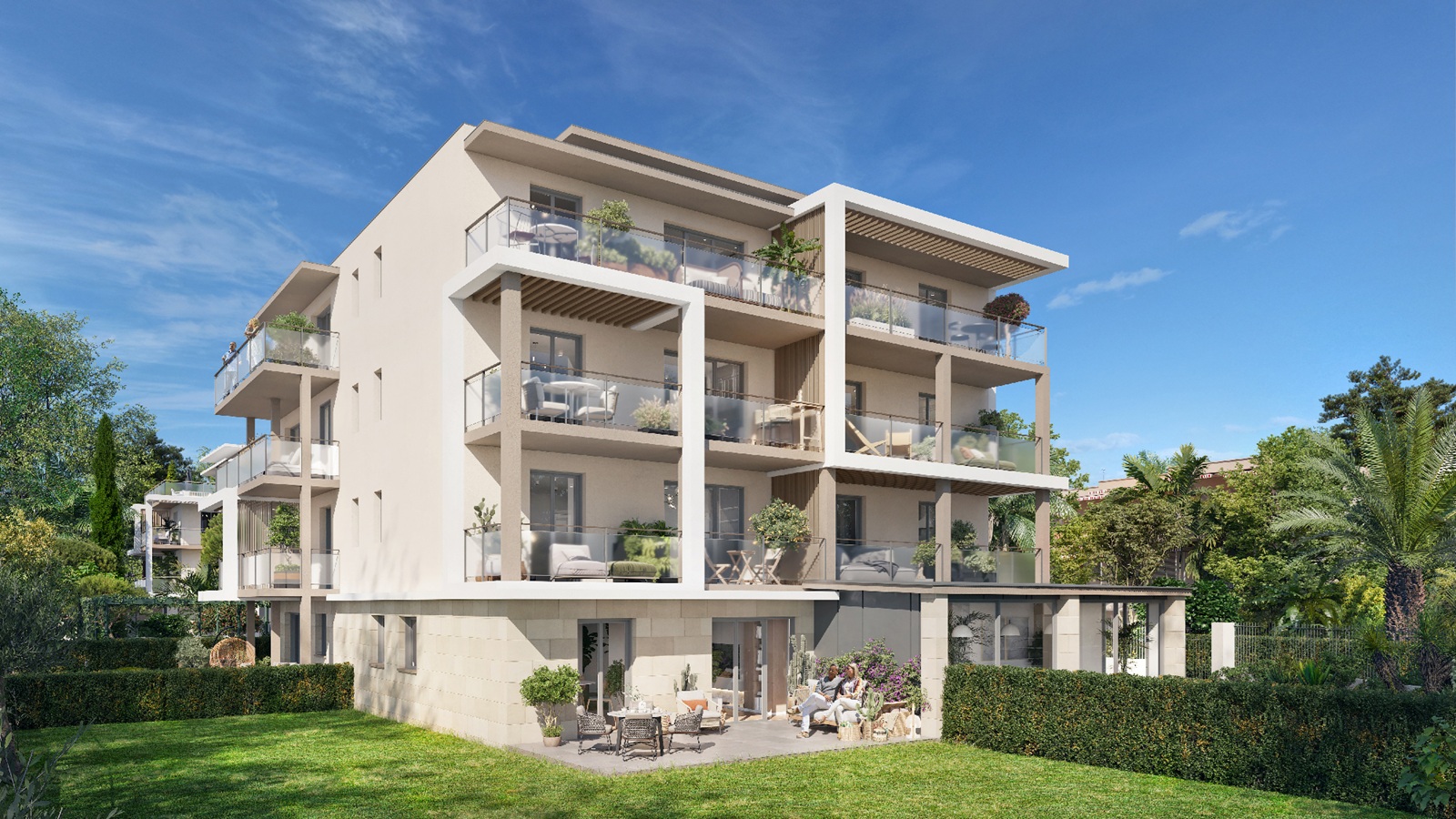 Picture of Miramare Second Apartment Building in Villauris-Antibes-Ouest.