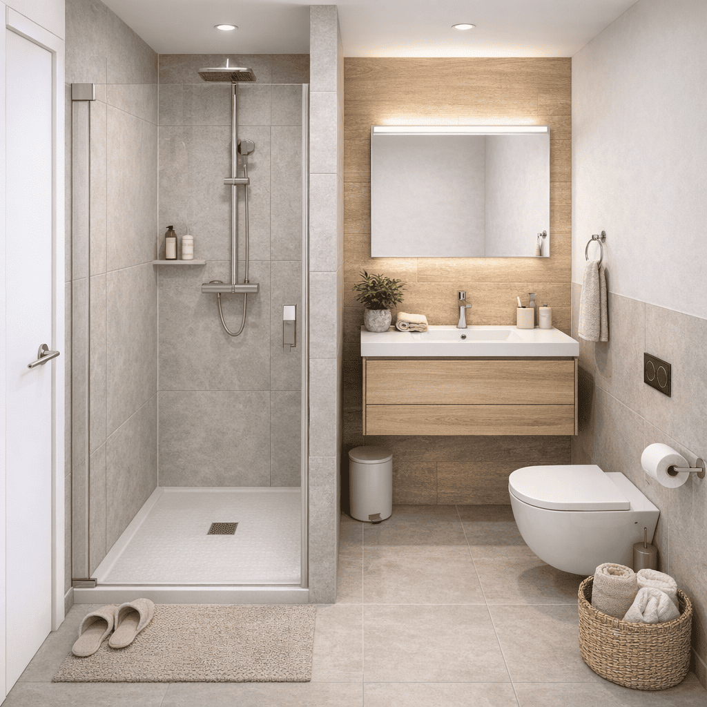 Bathroom example - Villa Arteo | New Apartments for sale in Nice