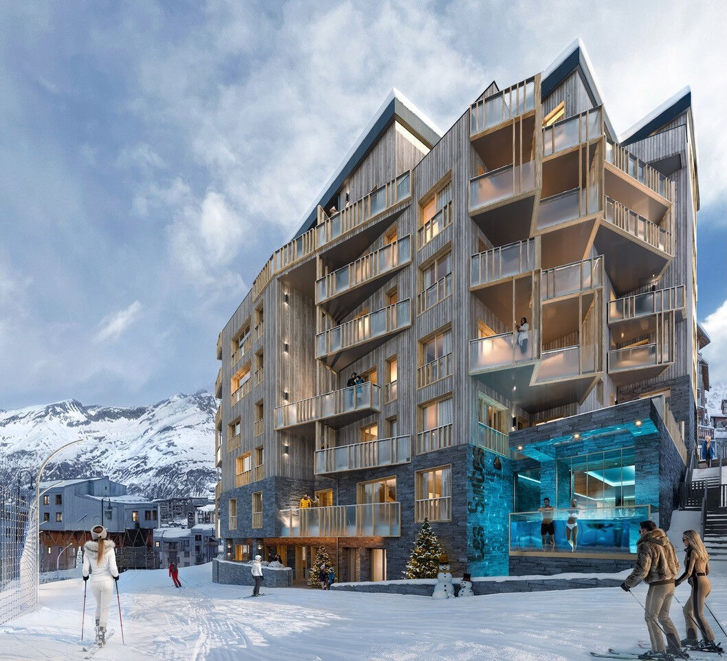 Les Suites - New Apartments for sale in Tignes - building exterior
